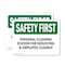 Signmission Safety Culture Sign, 5 in Width, Vinyl Decal, Rectangle OS-2PACK-SF-D-35-L-10688 - alternate 1